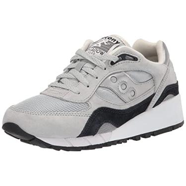 Imagem de Saucony Tênis adulto unissex Shadow 6000, Cinza/prata, 3.5