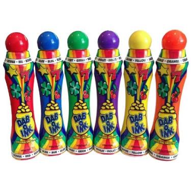 Imagem de Dab-O-Ink Pacote com 6 Daubers Bingo - Cores mistas - 118 g