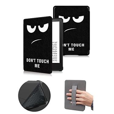 Imagem de Capa macia apenas para Kindle 11ª geração 2022, capa protetora com alça de mão e despertar/hibernar automático, capa à prova d'água não adequada para Kindle de 11ª geração Paperwhite