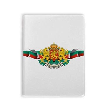 Imagem de Diário de capa macia com emblema nacional da bandeira da Bulgária