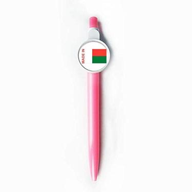 Imagem de Caneta esferográfica Made In Madagascar Country Love com ponta azul retrátil para escrever artigos de papelaria