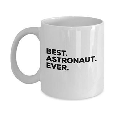 Imagem de Presentes de astronauta - Caneca de melhor astronauta - Caneca de café inovadora - Para crianças homens ou mulheres