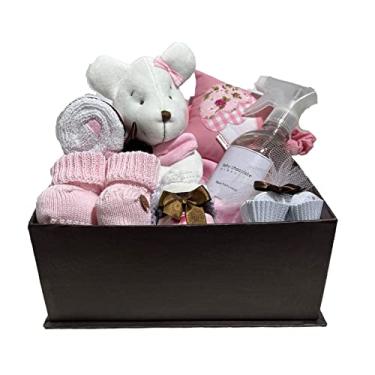 Imagem de Caixa presente bebê Baby Chocolate Perfumada Rosa