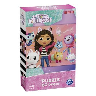 Imagem de Quebra-Cabeça Gabby`s Dollhouse 60 peças - Grow