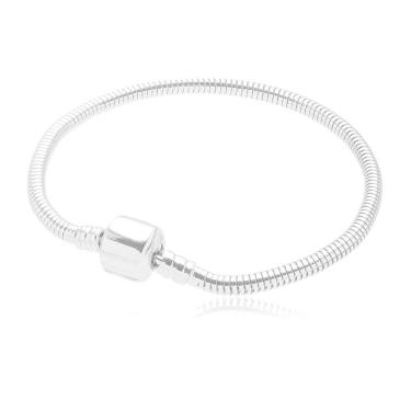 Imagem de Pulseira Berloque Pandora Banhado a Prata 925 Premium