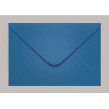 Imagem de Envelope 114X162 Carta Azul Grecia  100 Unidades Scrity