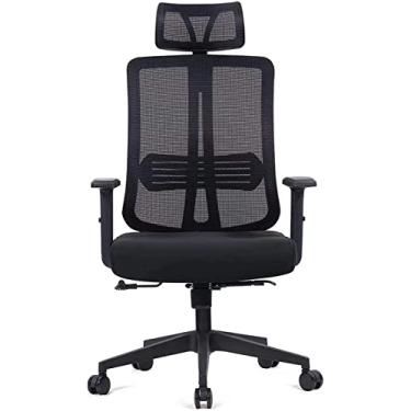 Imagem de Cadeira de Escritório Presidente Com Tela Apoio de Lombar e Cabeça Alurah