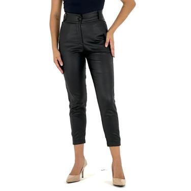 Imagem de Calça Vc Bunitta Mom Resinada Feminina-Feminino