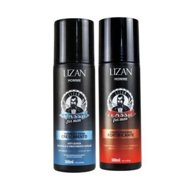 Imagem de Lizan Homme Shampoo Para Crescimento 300ml + Condicionador Fortificant