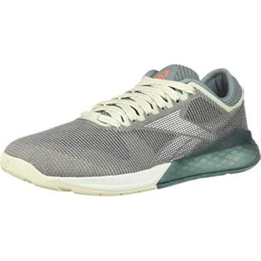 Imagem de Reebok Tênis feminino Nano 9 Cross Trainer, Sombra legal/brilho de tempestade/prata, 5