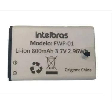 Imagem de Bat eria intelbras fwp-01 telefone cfw8031 cfw9041