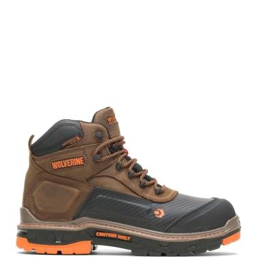 Imagem de Wolverine Men's Overpass 6" Composite Toe Waterproof Work Boot, Summer Brown, 11 M US