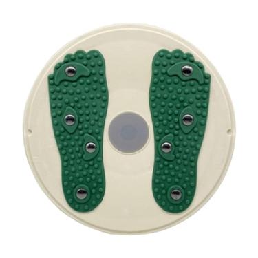 Imagem de Disco de Torção Da Cintura, Equipamento Da Massagem Do Pé Da Placa Do Equilíbrio, Fornece Placa de Torção Do Ab, Plataforma Giratória Da Torção Da Cin, Verde