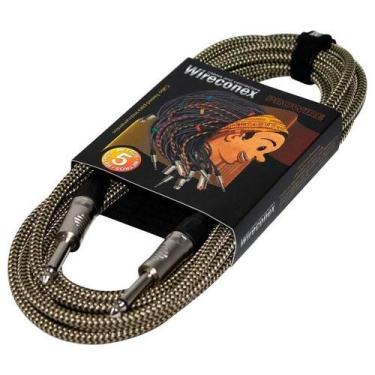 Imagem de Cabo Instrumentos P10 Tweed Wci-Gg 05 5 Metros Dourado - Wireconex