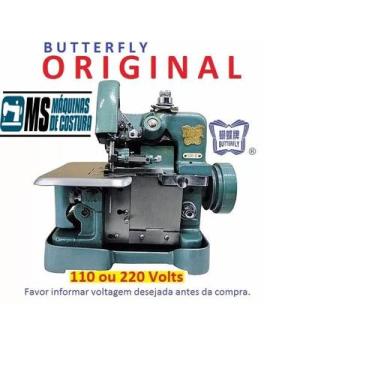 Imagem de Overlock, Overloque + Galoneira (colarete)2 Agulhas- SS - Butterfly, 1
