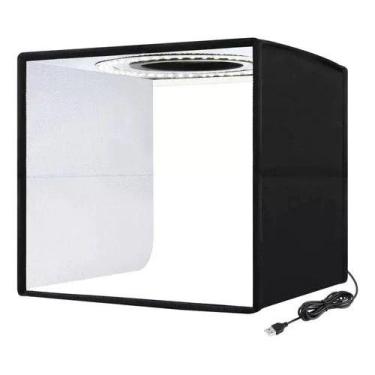 Imagem de Mini Estudio Fotografico 40x40 Cm C/1 Barra De Led Rgb - 9H, 110V/220V