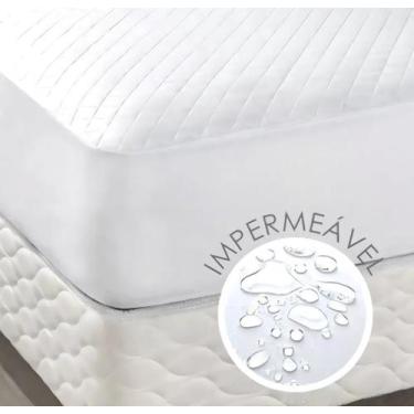 Imagem de Capa Para Colchão Casal Queen e Solteiro Impermeavel Luxo - Gaby Enxov