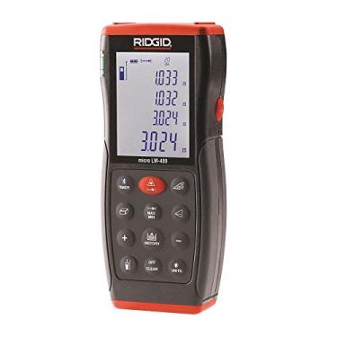 Imagem de RIDGID Medidor de distância a laser Micro LM-400 modelo 36813, medidor de laser de distância