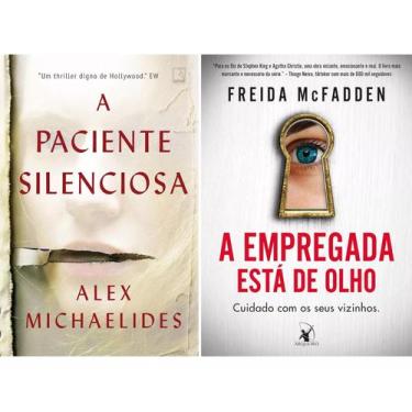 Imagem de Kit Livros A Paciente Silenciosa + A Empregada Está De Olho (vol. 3) -