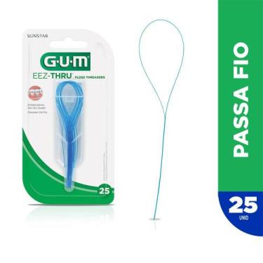 Imagem de Passador de Fio Dental  GUM Original  25 unidades + 1 estojo