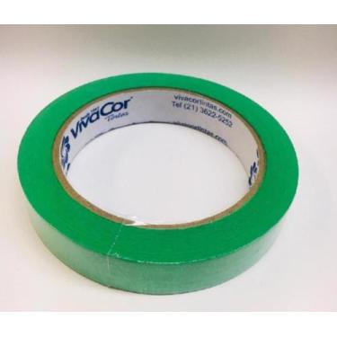 Imagem de Fita crep 8mm x 40m verde viva cor - RAPIFIX