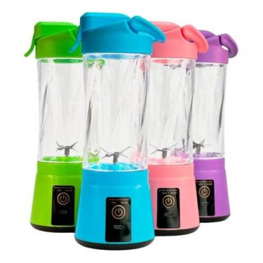 Imagem de Mini Liquidificador Portátil USB 10 Misturas - Sortidas - Creative Sto