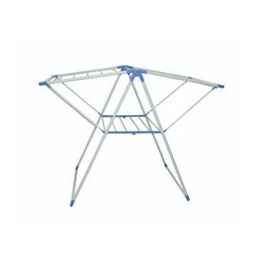 Imagem de Varal De Chão  Aço Pratico E Econômico Roupas Toalhas - Mais Tem