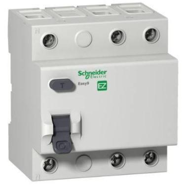 Imagem de Interruptor Diferencial Residual DR Schneider EASY9 4P 30MA 63A CLASSE