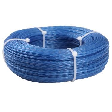 Imagem de Cortador de grama para cortador de grama, linhas de torção, linhas de reposição universais, cortador de escova de fio para todos os descascadores de grama de jardim (2,0 mm x 90 m)