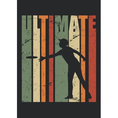 Imagem de Notizbuch A4 liniert mit Softcover Design: Ultimate Frisbee: 120 linierte DIN A4 Seiten