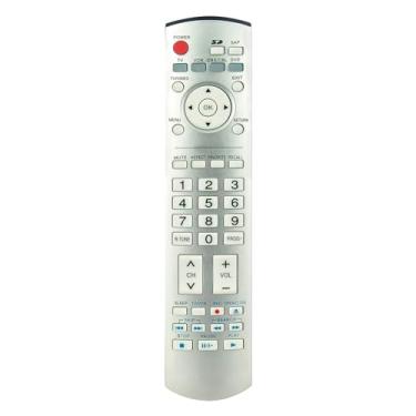 Imagem de EUR7737Z20 Novo controle remoto substituído adequado para Panasonic Plasma HDTV TV TH50PX60X TH50PX6U TH58PX600U TH58PX60U TH3760U TH37PX60U TH42PX600U TH42PX60U TH42PX60X TH42PX60X 2PX6U TH50PX600U