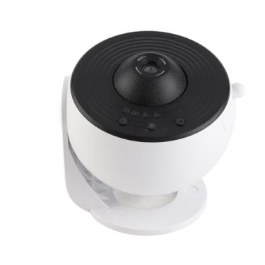 Imagem de Projetor Estrela, Luz Ambiente de Efeitos Cósmicos 3D, Ideal, Estilo Preto e Branco Com Lentes de Alta Definição e Comprimento Ajustável para Quarto