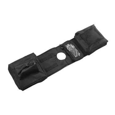Imagem de TUCKBOLD Pacote com 1 alforje, quadriciclo, 4 rodas, bolsa de carga UTV para tanque de gasolina para motocicleta Polaris Sportsman 450 570 850 XP 1000 preto 600D Oxford peças automotivas