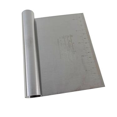 Imagem de Kit 5 Pçs Espátula Culinária P/Auxiliar na Cozinha Confeitar Bolo Raspador Chocolate Cortador Massas