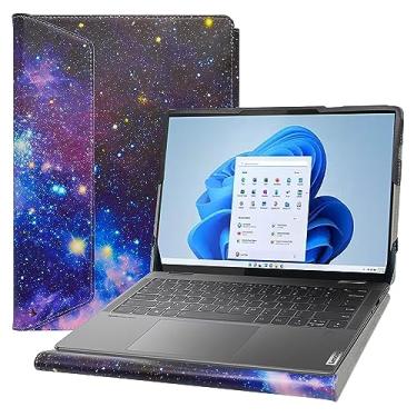 Imagem de Alapmk Capa protetora para Lenovo Yoga 9i 2 em 1 Aura Edition 14 Gen 10/Yoga 9 2-em-1 14ILL10/Yoga 7i 2-em-1 14 Gen 9/ThinkPad T14 Gen 5, capa para Acer Aspire 14 AI A14-52M, capa para HP mt645 G8