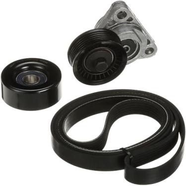 Imagem de Gates Kit completo de componentes de transmissão de correia serpentina 90K-38328C