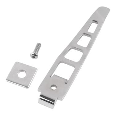 Imagem de FTKDMT Extensão de suporte Jiffy, extensão de suporte de motocicleta adequada para Harley Dyna Street Bob FXDB Fat Bob Low Rider Super Glide 1993-2017