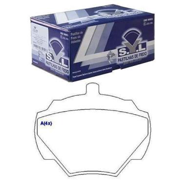 Imagem de Pastilha De Freio Traseira - Sistema Lockheed - DEFENDER 110 90 / DEFE