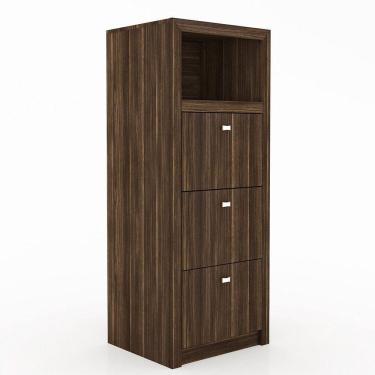 Imagem de Armário Arquivo para Pasta Suspensa Nogal Tecno Mobili