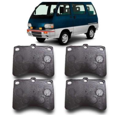 Imagem de Jogo de Pastilha De Freio Dianteiro Towner Syl 1020 - METALSYSTEM