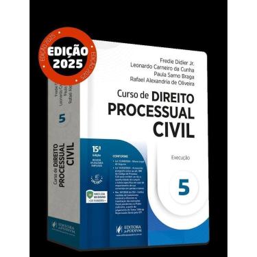 Imagem de Curso De Direito Processual Civil - V.5 - Execução - (04ED/2025)