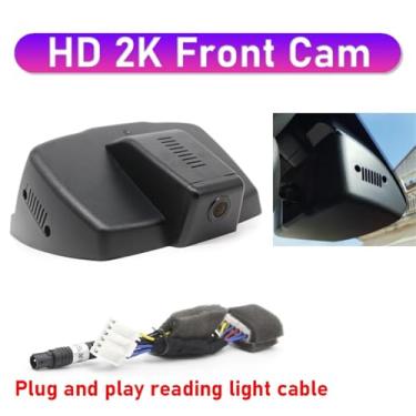 Imagem de Compatível com Jeep Renegade 2015~2022 Frente e Traseira Plug And Play Dash Cam para Câmera de Carro Gravador Dashcam WIFI Carro Dvr Dispositivos de Gravação(HD 2K 1600P,128G)