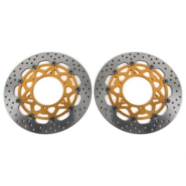 Imagem de Discos de freio dianteiros flutuantes para Suzuki GSX-S950 ABS 2021-2024, GSX-S1000 2015-2024, GSX-S1000 ABS 2015-2024, GSX-S1000F 2015-2022, peças de acessórios de substituição de motocicleta