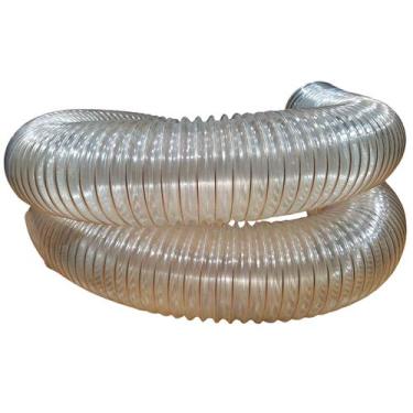 Imagem de Rolo de 20 Metros de Mangueira Vácuo Ar PU Cobreado 4 Polegadas Borrac