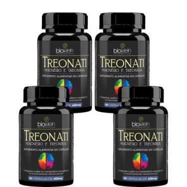 Imagem de Kit C4 Suplemento Alimentar Magnésio e Treonina  Bioklein - Maxinutri
