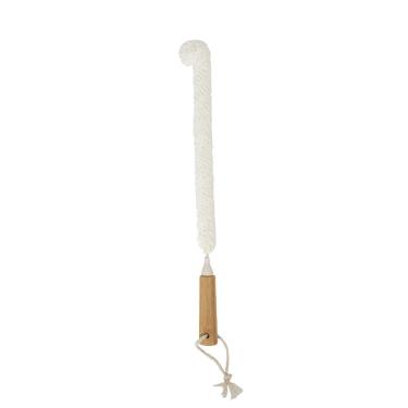 Imagem de Escova De Bambu Oikos Flexível Para Limpeza De Jarras Off-white