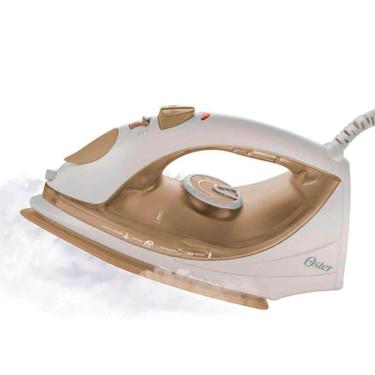 Imagem de Ferro a Vapor Oster 5907 com Spray Base Antiaderente Branco 1200W 110V