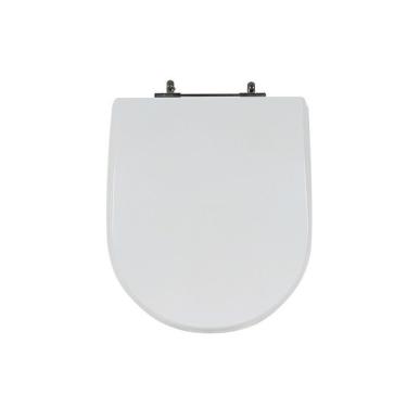 Imagem de Assento Sanitário Poliéster Para Louça Happening (roca) Aço Branco
