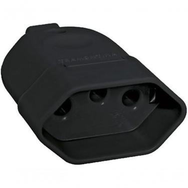 Imagem de Plugue Fêmea 2p+t 20a 250v Preto - Tramontina