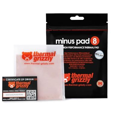 Imagem de PAD TERMICO MINUS PAD 8 ULTRA HIGH PERFORMANCE THERMAL GRIZZLY 100 X 100 X 0,5 MM